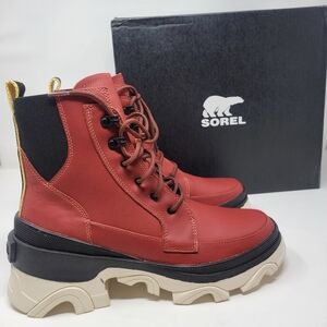 SOREL Brex lace-up waterproof boots women's size 9